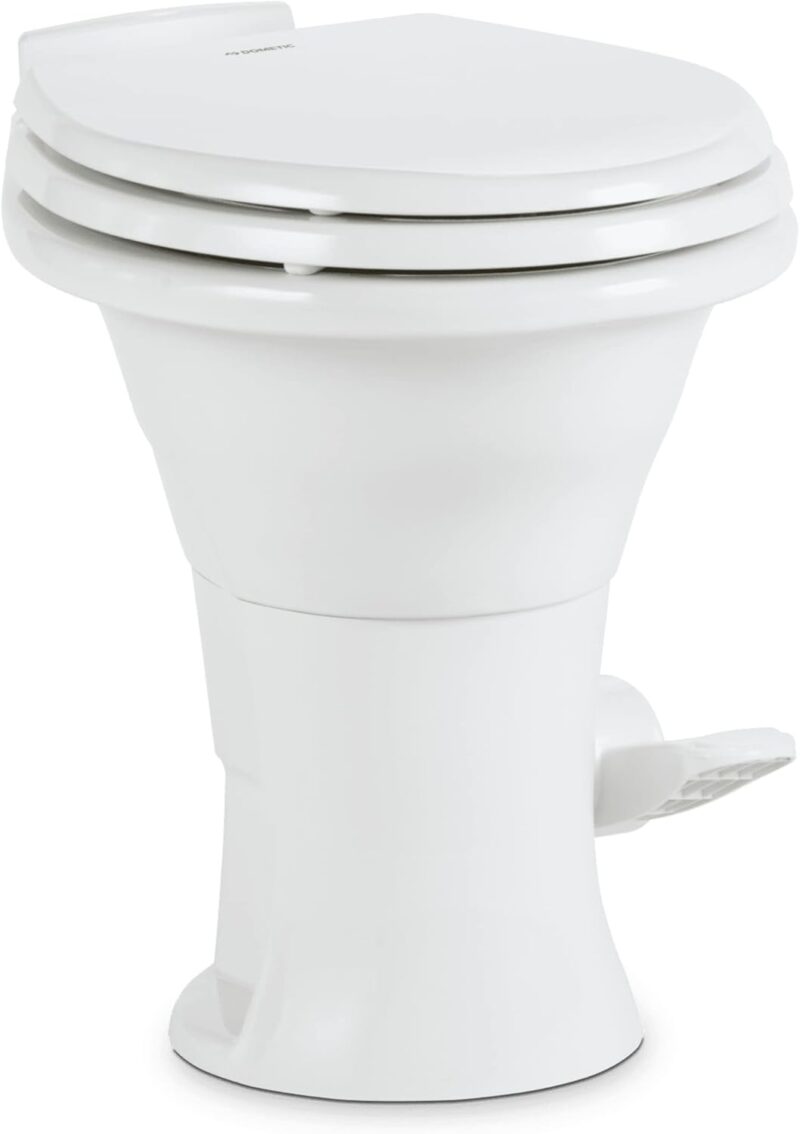 Dometic 310 – Sanitario de cerámica con pedal (alta)